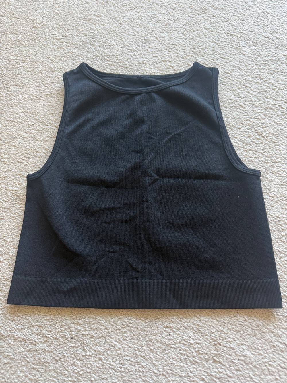 black crop top